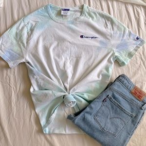 Champion Tie Dye T Shirt